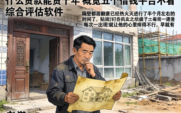 什么贷款能贷十年，概览五个借钱平台不看综合评估的软件