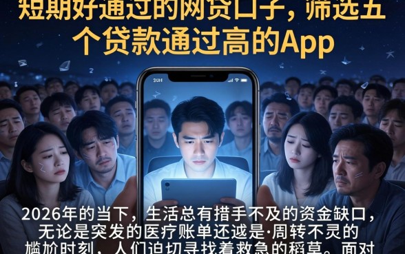 短期好通过的网贷口子，筛选五个贷款通过高的app