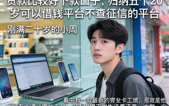 贷款比较好下款的口子，归纳五个20岁可以借钱平台不查征信的平台