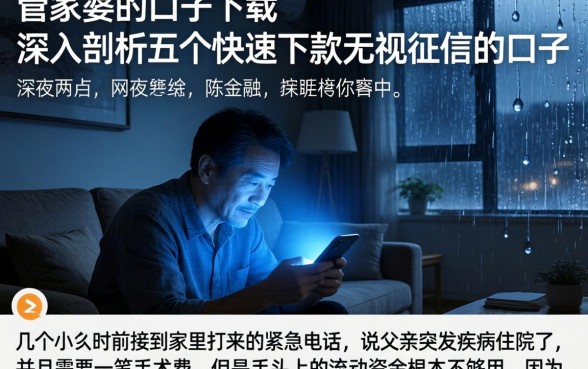 管家婆的口子下载，深入剖析五个快速下款无视征信的口子