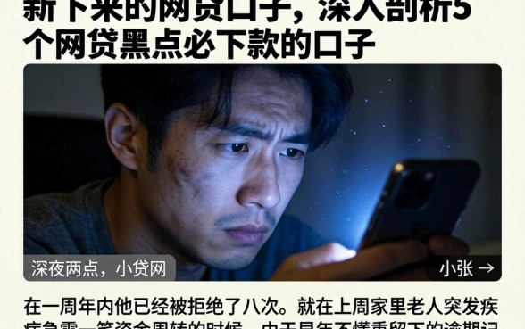 新下来的网贷口子,深入剖析5个网贷黑户必下款的口子