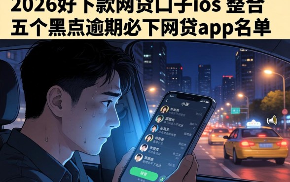 2026好下款的网贷口子ios，整合五个黑户逾期必下网贷app名单