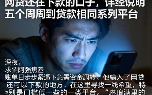 网贷还在下款的口子，详尽说明五个周周到贷款相同系列的平台