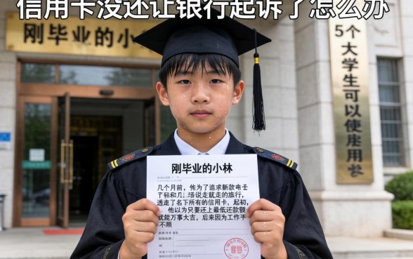 信用卡没还让银行起诉了怎么办，细致阐述5个大学生可以使用的平台