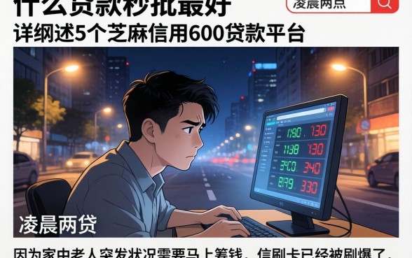什么贷款秒批最好，详细阐述5个芝麻信用600贷款平台