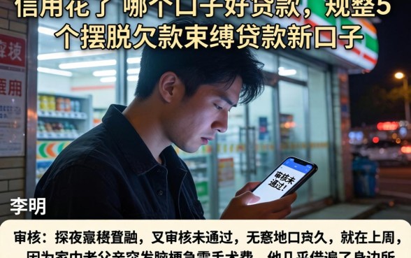 信用花了 哪个口子好贷款，规整5个摆脱欠款束缚贷款新口子