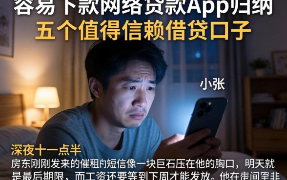 容易下款网络贷款app，归纳五个值得信赖的借贷口子