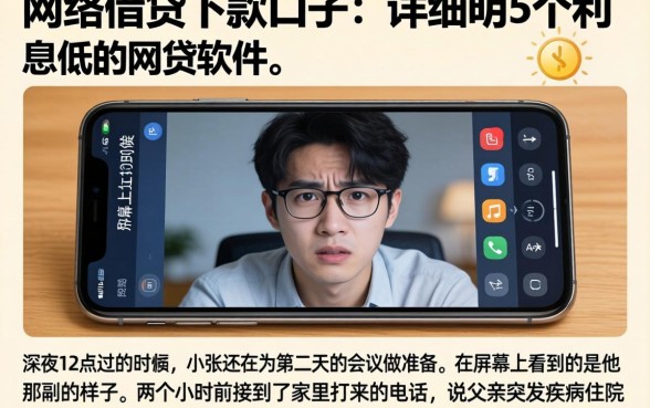 网络借贷下款的口子，详尽说明5个利息低的网贷软件
