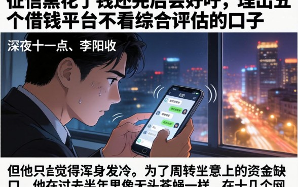 征信黑花了钱还完后会好吗，理出五个借钱平台不看综合评估的口子