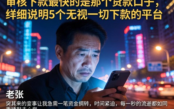 审核下款最快的是那个贷款口子，详尽说明5个无视一切下款的平台