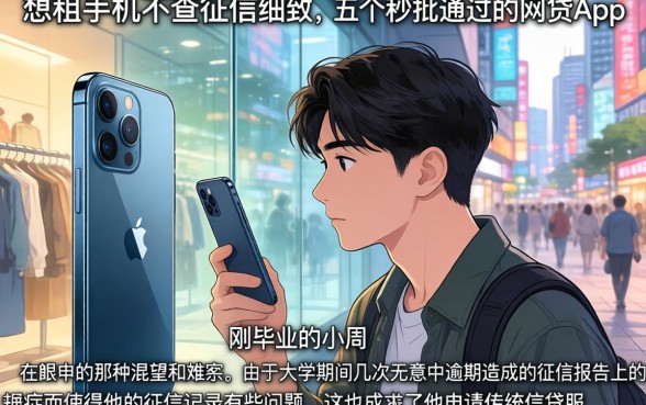 想租手机不查征信，细致阐述五个秒批通过的网贷app
