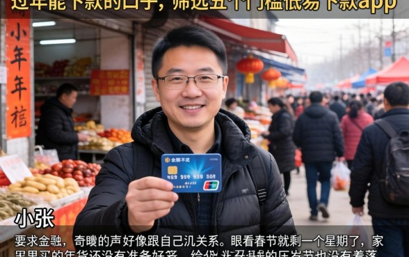 过年能下款的口子,筛选五个门槛低易下款app