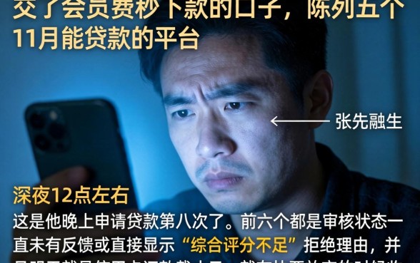 交了会员费秒下款的口子，陈列五个11月能贷款的平台