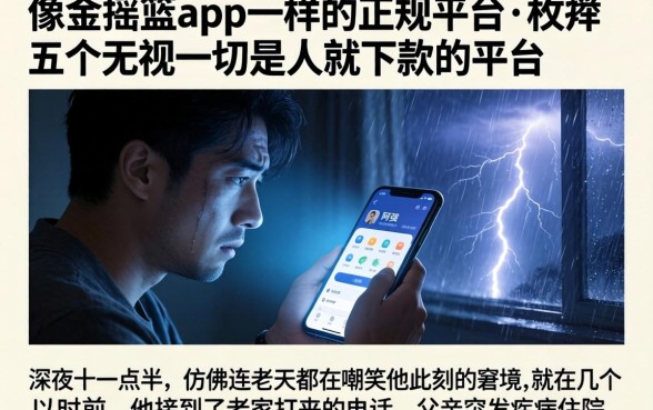 像金摇篮app一样的正规平台，枚举五个无视一切是人就下款的平台