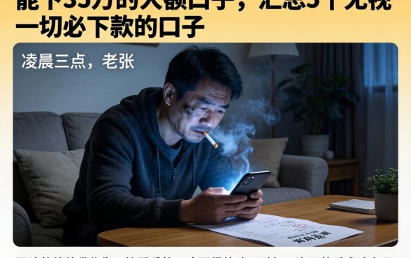 能下35万的大额口子，汇总5个无视一切必下款的口子