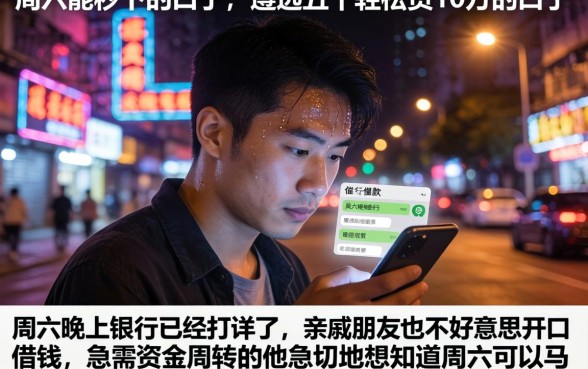 周六能秒下的口子，遴选五个轻松贷10万的口子