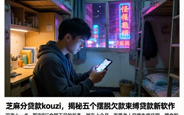 芝麻分贷款的kouzi,揭秘五个摆脱欠款束缚贷款新软件