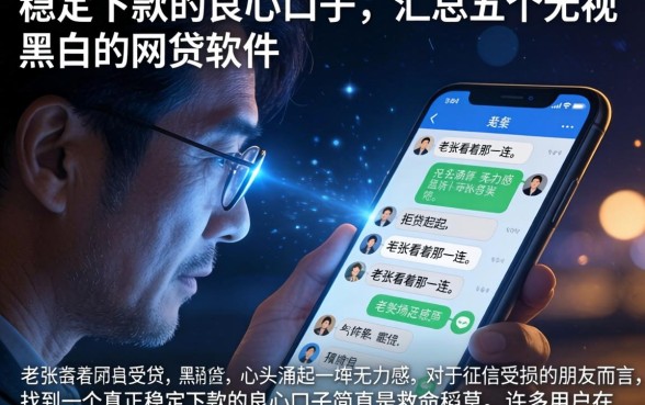 稳定下款的良心口子，汇总五个无视黑白的网贷软件