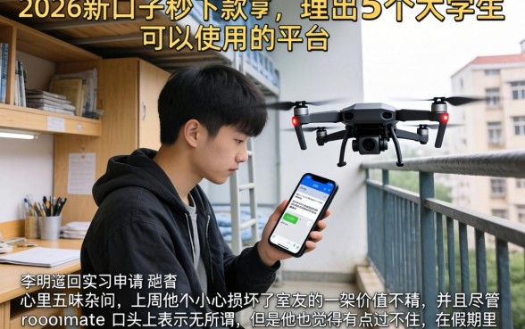 2026新口子秒下款的，理出5个大学生可以使用的平台