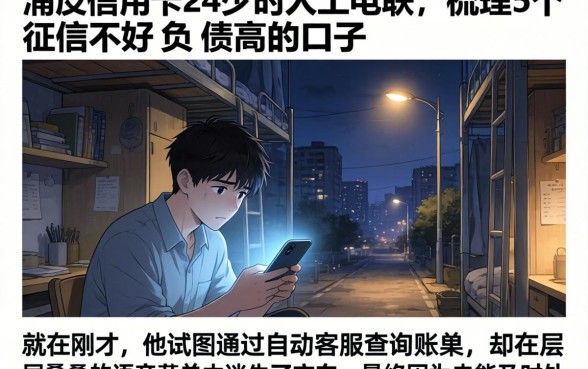 浦发信用卡24小时人工电联，梳理5个征信不好负债高的口子