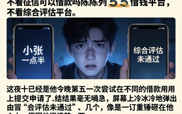 不看征信可以借款吗,陈列五个借钱平台不看综合评估的平台