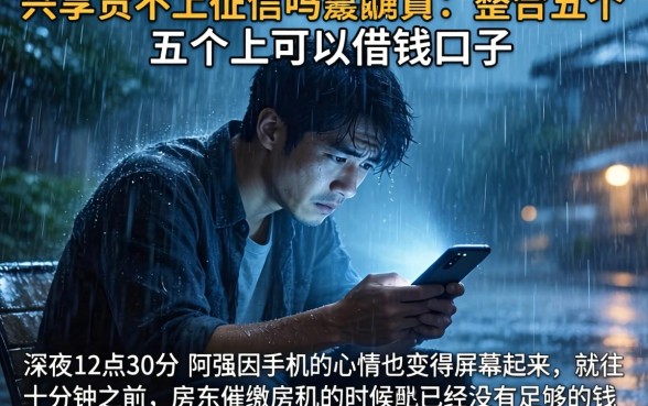 兴享贷不上征信吗,整合五个手机上可以借钱的口子