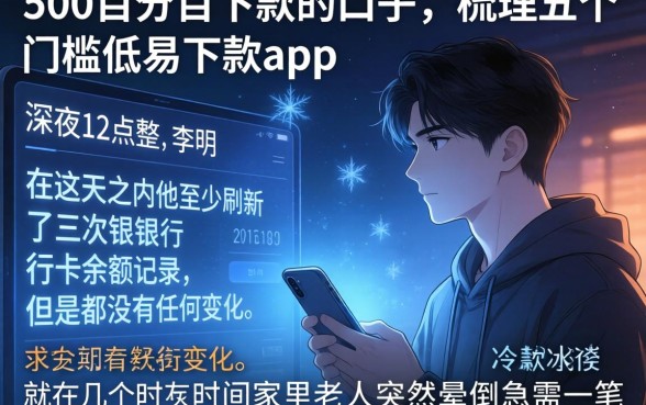 500百分百下款的口子，梳理五个门槛低易下款app