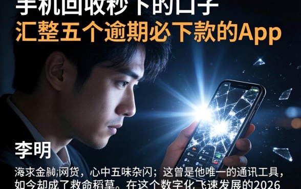 手机回收秒下的口子，汇整五个逾期必下款的app