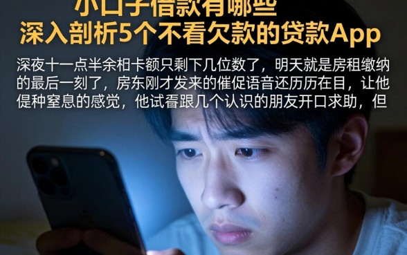 小口子借款有哪些，深入剖析5个不看欠款的贷款app