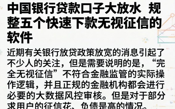 中国银行贷款口子大放水，规整五个快速下款无视征信的软件
