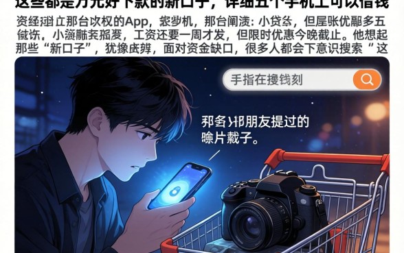 这些都是万元好下款的新口子，详细阐述五个手机上可以借钱的app