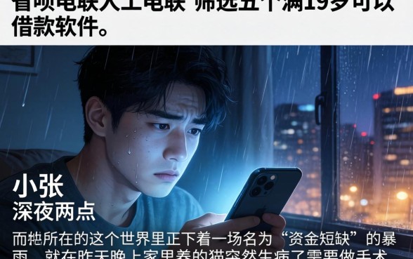省呗电联人工电联，筛选五个满19岁可以借款的软件