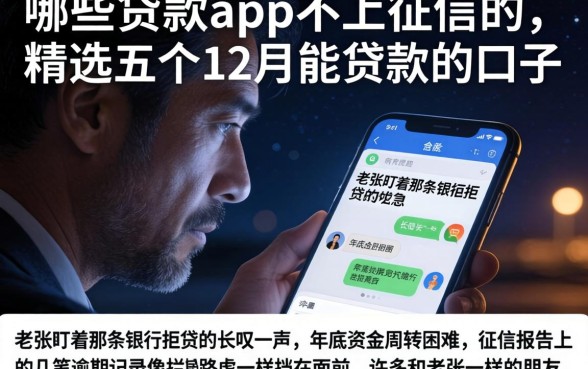 哪些贷款app不上征信的，精选五个12月能贷款的口子