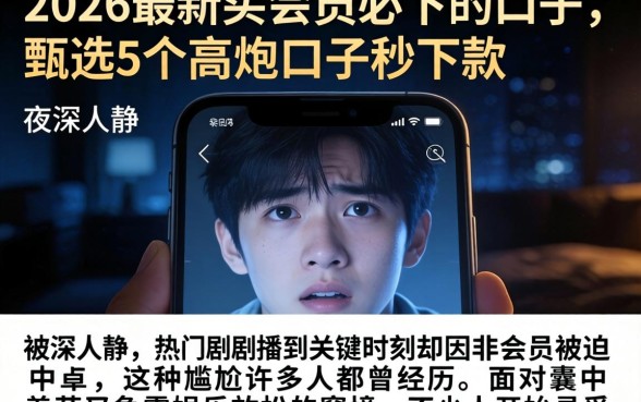 2026最新买会员必下的口子，甄选5个高炮口子秒下款