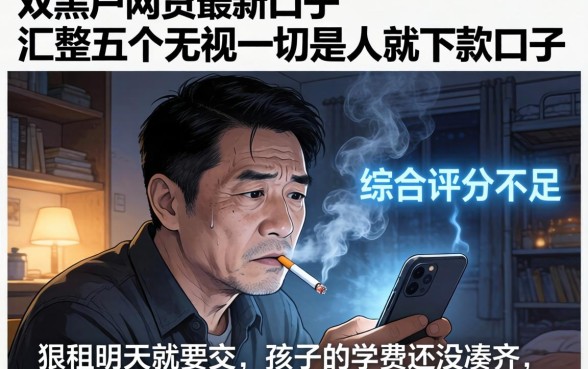双黑户网贷最新口子，汇整五个无视一切是人就下款口子