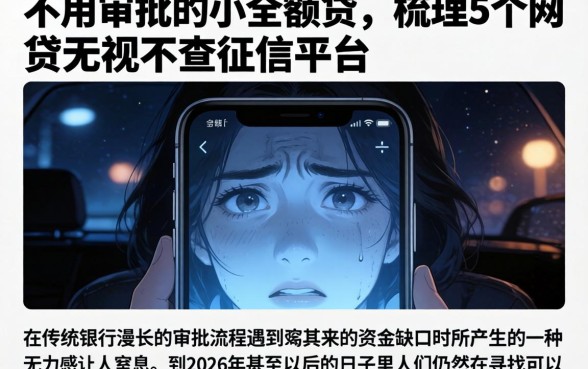 不用审批的小额贷，梳理5个网贷无视不查征信平台
