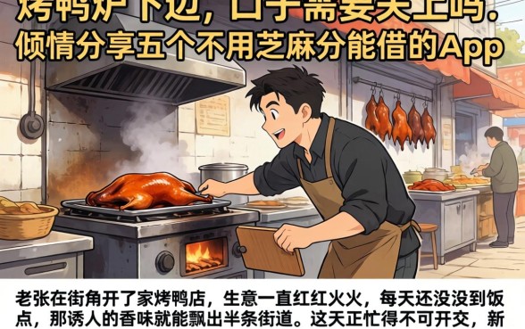 烤鸭炉下边的口子需要关上吗，倾情分享五个不用芝麻分能借的app