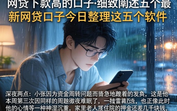 网贷下款高的口子，细致阐述五个最新网贷口子今日整理这五个软件