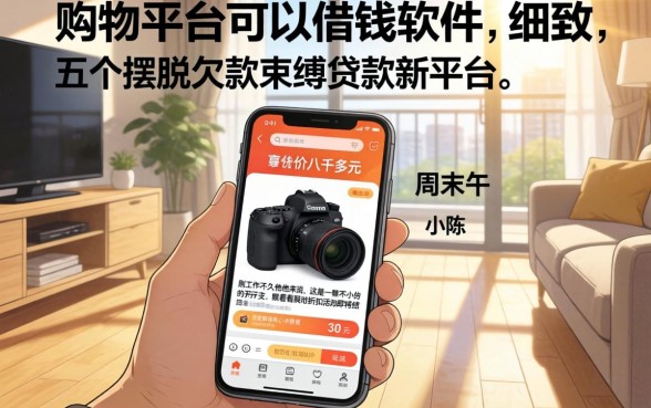 购物平台可以借钱的软件，细致阐述五个摆脱欠款束缚贷款新平台