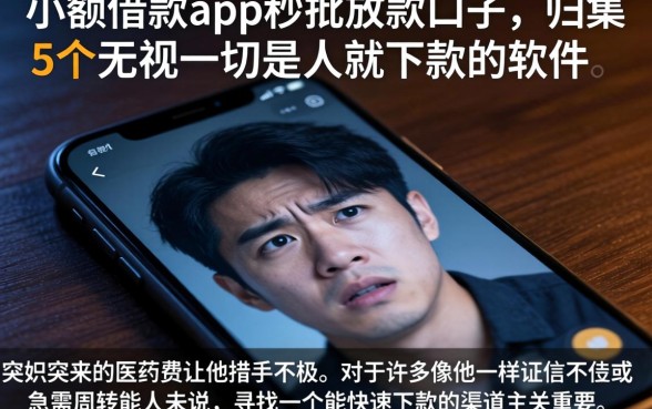 小额借款app秒批放款口子，归集5个无视一切是人就下款的软件