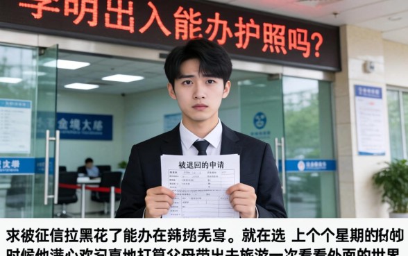 征信拉黑花了能办护照吗，筛选五个每个人扣多少？