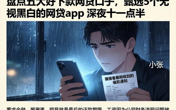 盘点五大好下款的网贷口子，甄选5个无视黑白的网贷app