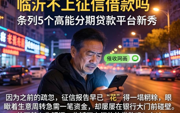 临沂不上征信的借款吗，条列5个高能分期贷款平台新秀