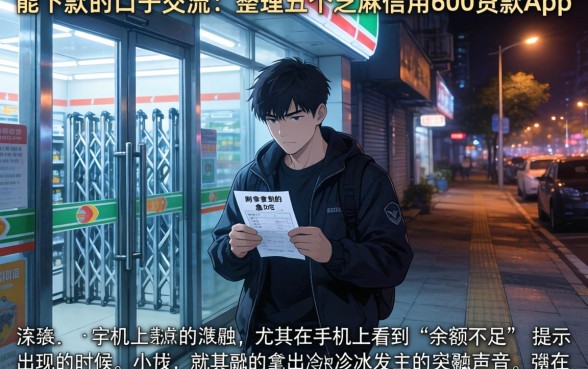 能下款的口子交流，整理五个芝麻信用600贷款app