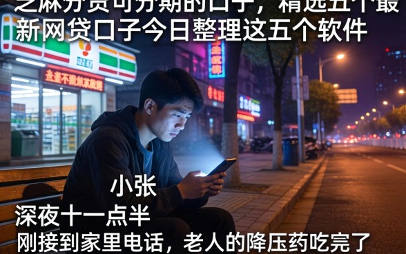 芝麻分贷可分期的口子，精选五个最新网贷口子今日整理这五个软件