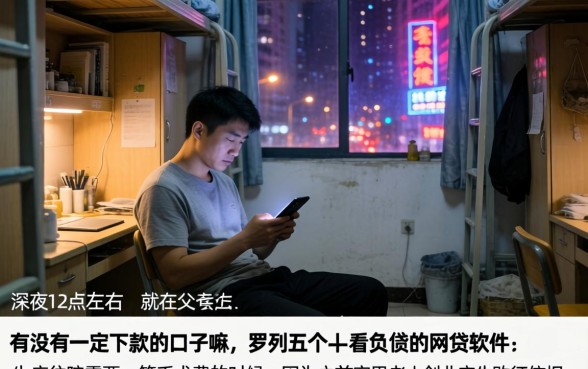 有没有一定下款的口子嘛，罗列五个不看负债的网贷软件