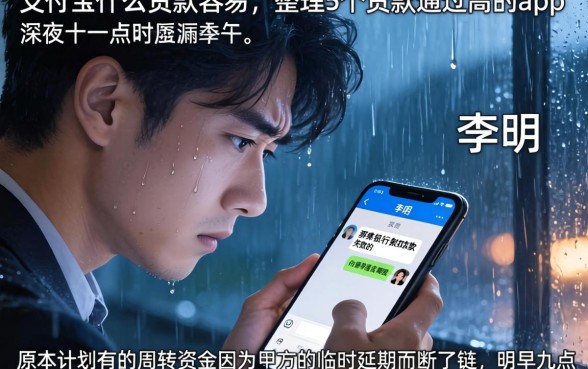 支付宝什么贷款容易,整理5个贷款通过高的app