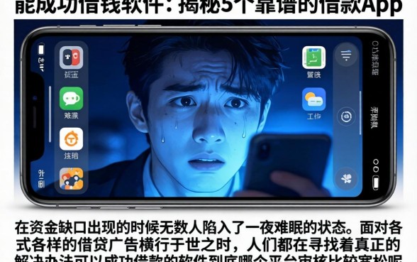能成功借钱的软件，揭秘5个靠谱的借款app