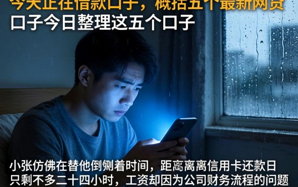 今天正在借款的口子，概括五个最新网贷口子今日整理这五个口子