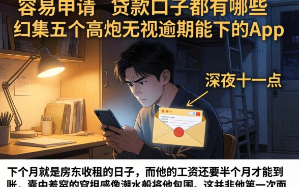 容易申请的贷款口子都有哪些，归集五个高炮无视逾期能下的app